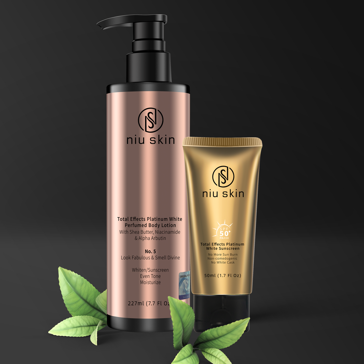 Niu Skin 227ml Body Lotion with Alpha Arbutin, Niacinamide and Floral Fragrance