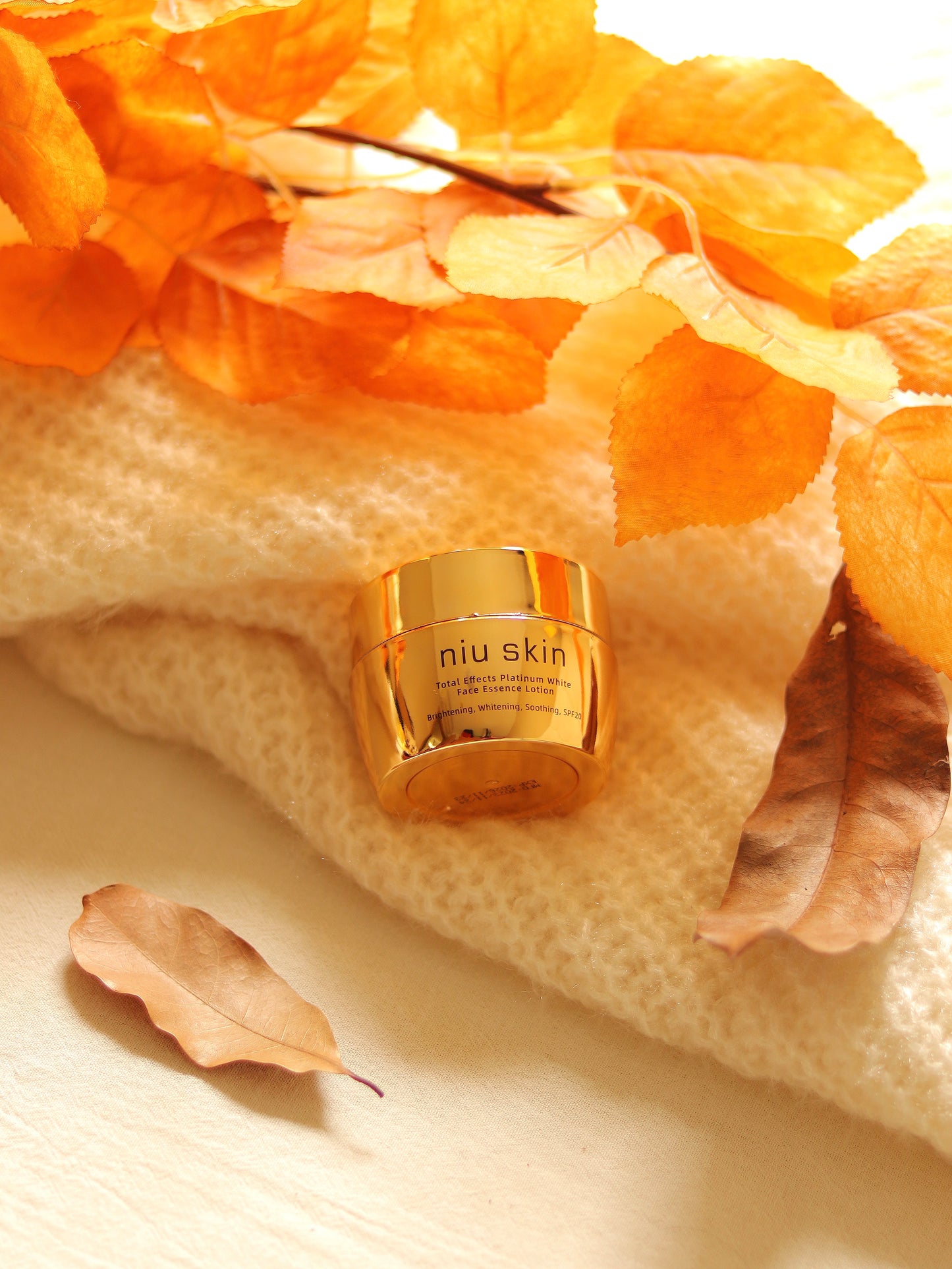 Face Cream - Niu Skin Total Effects Platinum White Face Essence Lotion