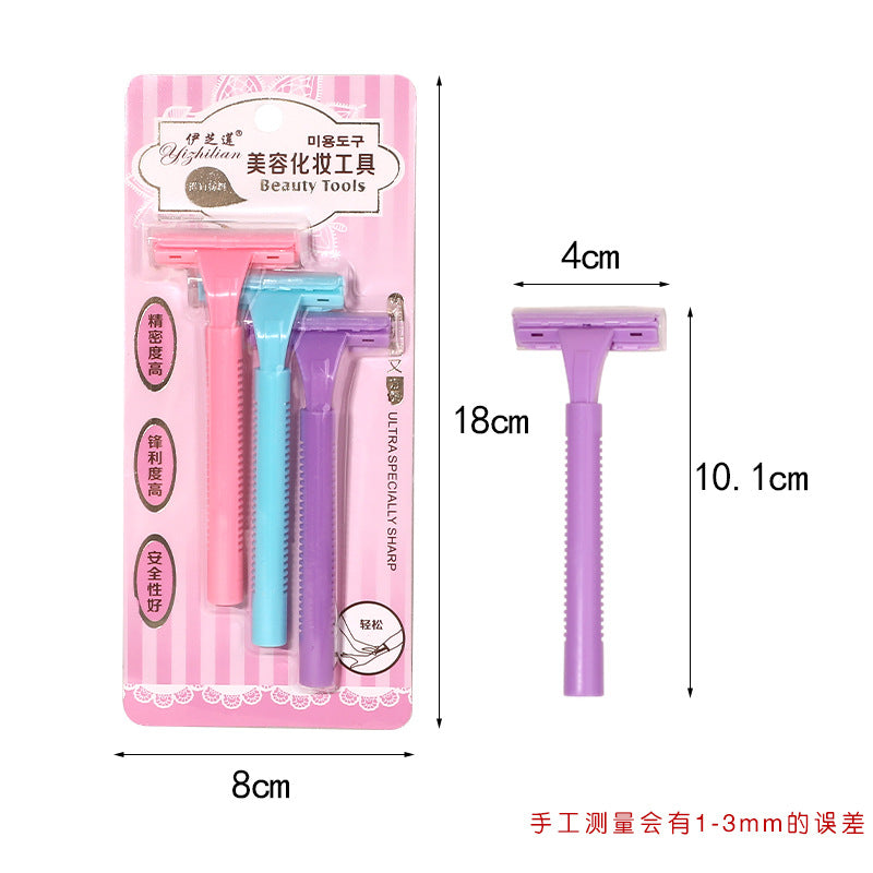 Body Hair Razor 3pcs/pack