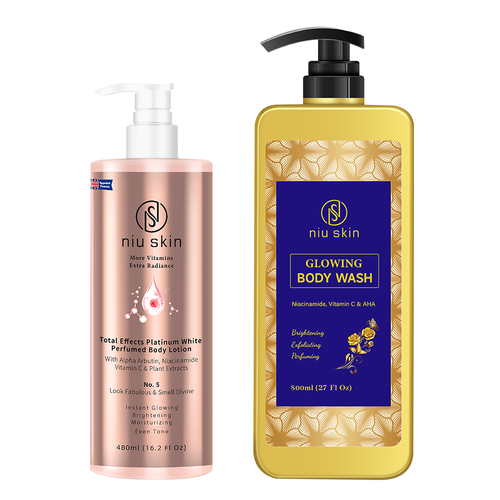 Body Care Combo (One 480ml Body Lotion + One 800ml Body Wash)
