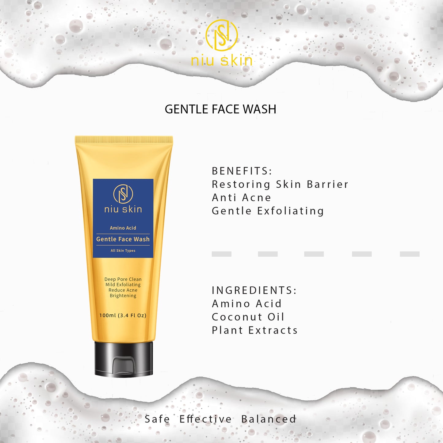 All in One Anti Acne & Oily Face Combo with Free Gift Sheet Mask
