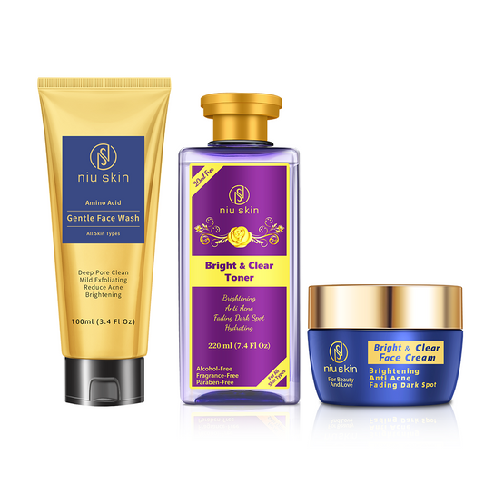 Advanced Anti Acne & Oily Face Combo - Face Wash, Toner & Face Cream