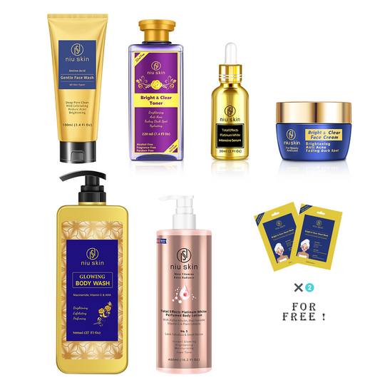 Anti Acne & Oily Face & Body Combo with Free Gift (with No.5 Body Lotion)