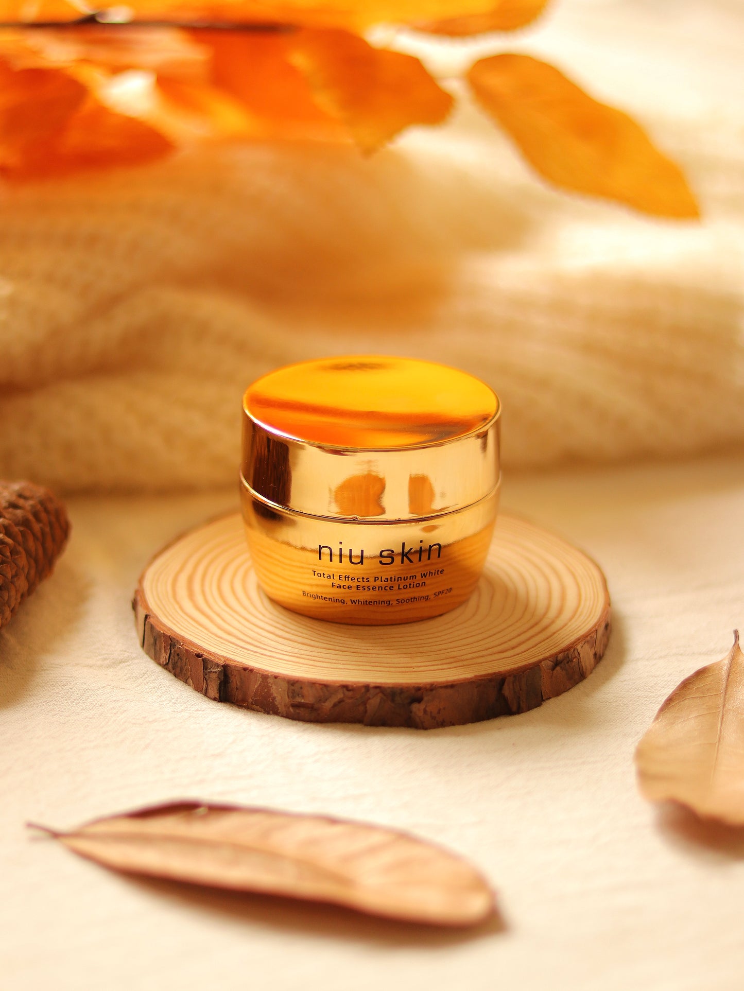 Face Cream - Niu Skin Total Effects Platinum White Face Essence Lotion