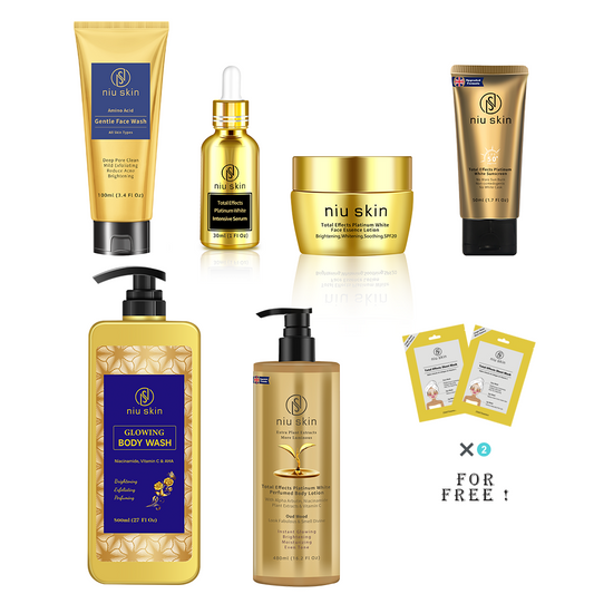 Brightening Face & Body Combo with Gift Sheet Mask (with Golden Oudwood Body Lotion)