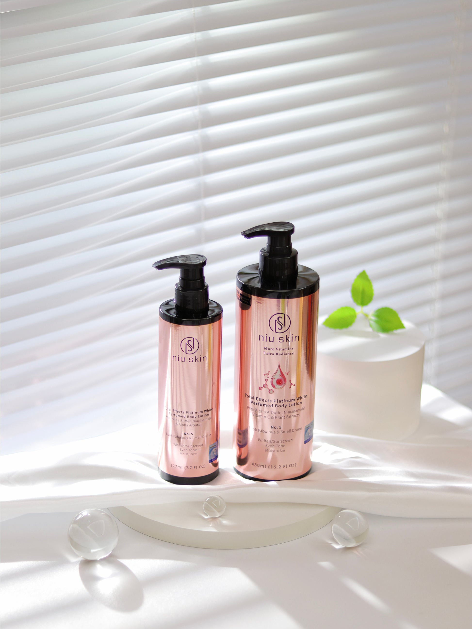 480mlNo.5 Upgraded Niu Skin Body Lotion, with Alpha Arbutin, Niacinam